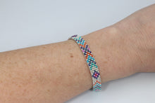 Load image into Gallery viewer, Dainty Southwestern Boho Seed Bead Bracelet