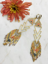 Load image into Gallery viewer, Maisy Beaded Statement Earrings