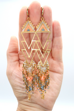Load image into Gallery viewer, Maisy Beaded Statement Earrings