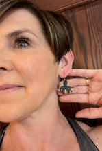 Load image into Gallery viewer, Spooky Spider Halloween Earrings
