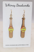 Load image into Gallery viewer, Baseball  or Softball Earrings
