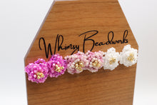 Load image into Gallery viewer, Peony Flower Stud Earrings
