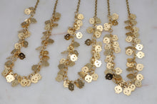 Load image into Gallery viewer, Golden Skulls Necklace
