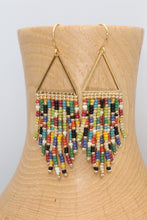 Load image into Gallery viewer, Big Sky Colorful Fringe Earrings
