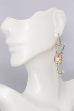 Load image into Gallery viewer, Cat Silhouette Earrings
