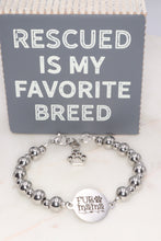 Load image into Gallery viewer, Fur Mama Pet Lover Bracelet
