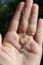 Load image into Gallery viewer, Mystic Rainbow Quartz Necklace
