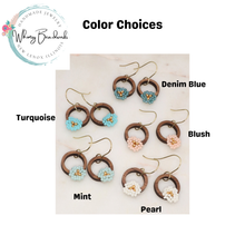 Load image into Gallery viewer, The Bloom Hoop Earrings
