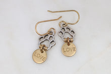 Load image into Gallery viewer, Love has Paws Earrings

