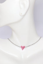 Load image into Gallery viewer, Dainty Beaded Heart Necklaces
