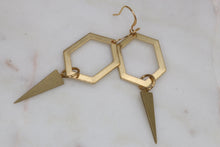 Load image into Gallery viewer, All the Angles Geometric Earrings
