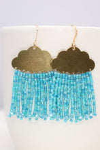 Load image into Gallery viewer, April Showers Rain Cloud Earrings
