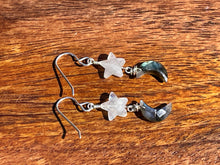 Load image into Gallery viewer, Luna Sterling Silver Moon &amp; Star Earrings
