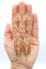 Load image into Gallery viewer, Maisy Beaded Statement Earrings
